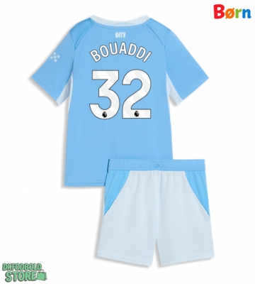 Manchester City Ayyoub Bouaddi #32 Replika Babytøj Hjemmebanesæt Børn 2026-27 Kortærmet (+ Korte bukser)